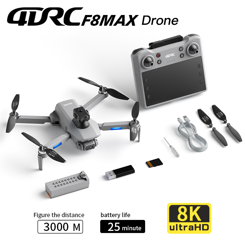 Jjrc Drone X12 - Drone Profesional F8 MAX GPS dengan