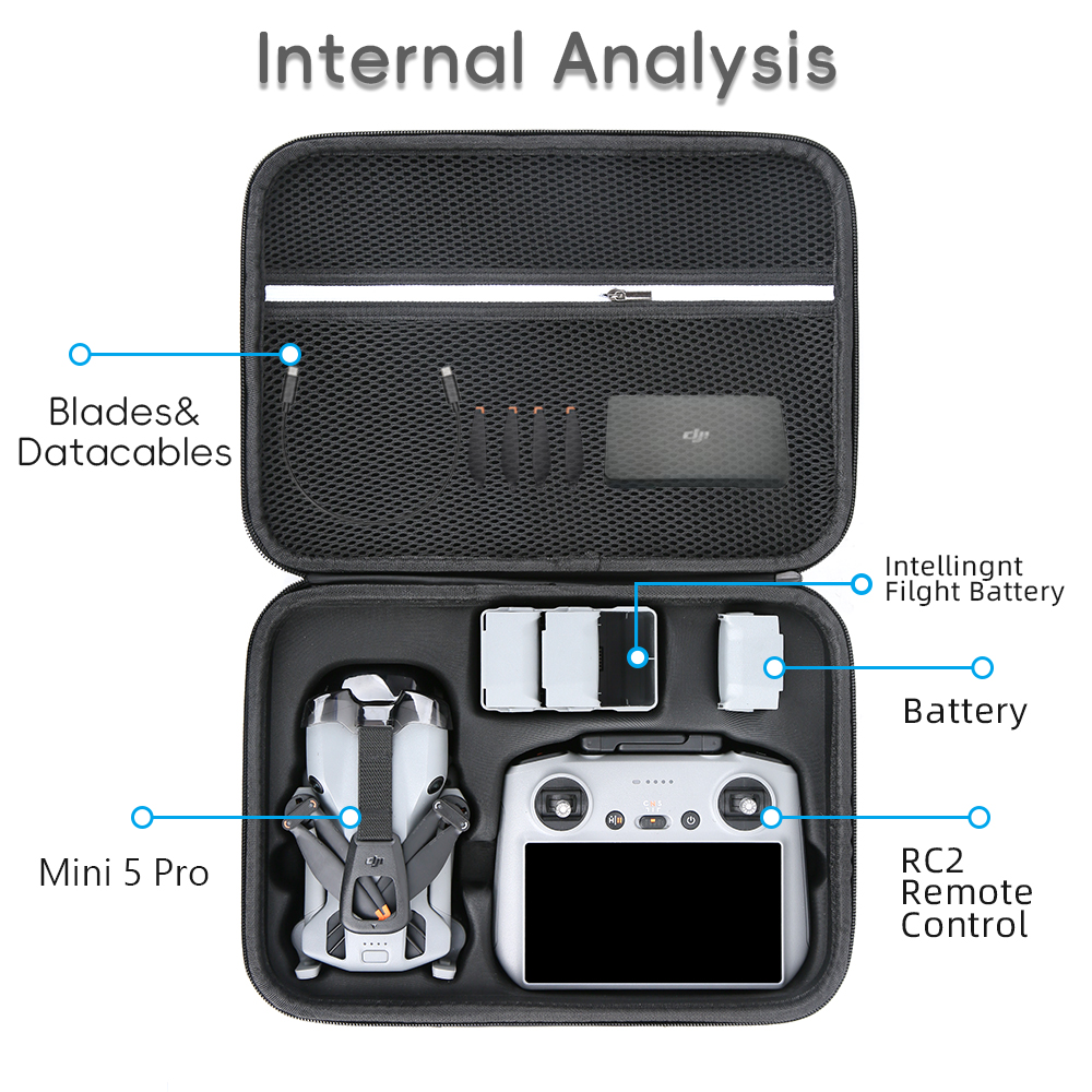 Untuk Mini 5 Pro Case Tas Peny - Drone Dji Rc Mini ulasan dan harga