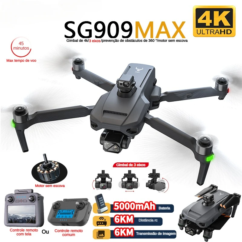 ZLL SG909 SG909MAX Drone profe - Drone Ae Rc ulasan dan harga